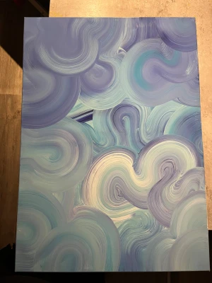 Tavla - Egenmålad tavla. Mått 50x70