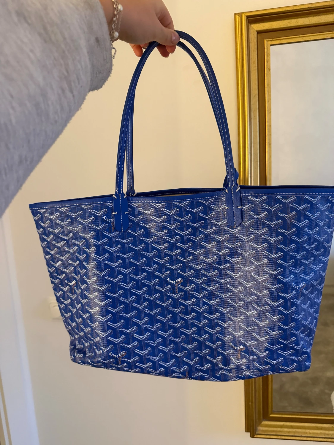 Blå Goyard väska  - 2