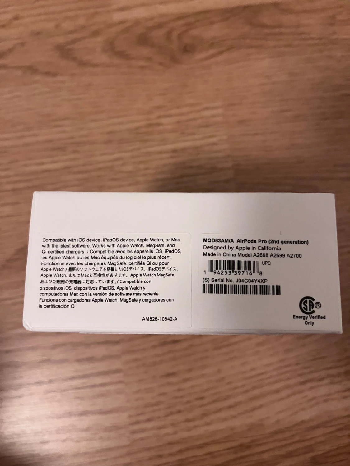 AirPods Pro (2nd generation) with MagSafe Charging Case - 1