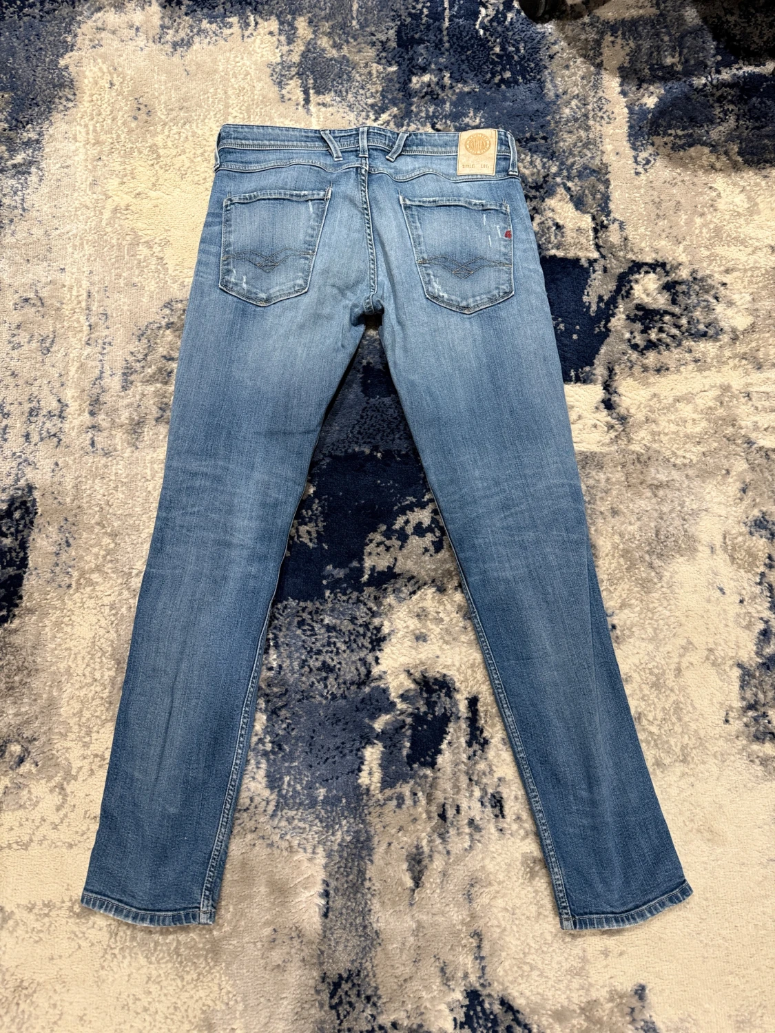 Replay Anbass ljusblå jeans - 2