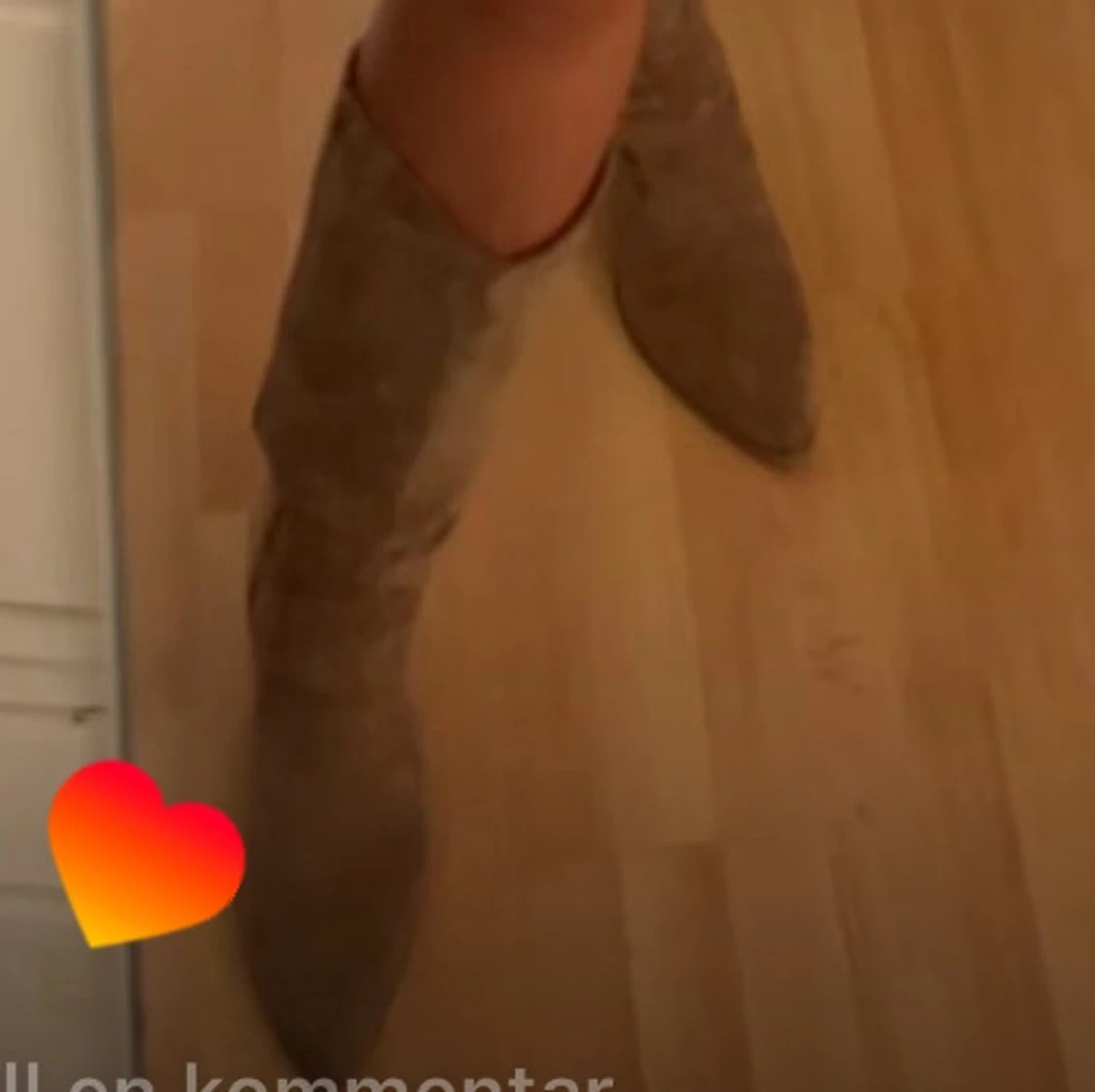 Beige mocka boots - 1