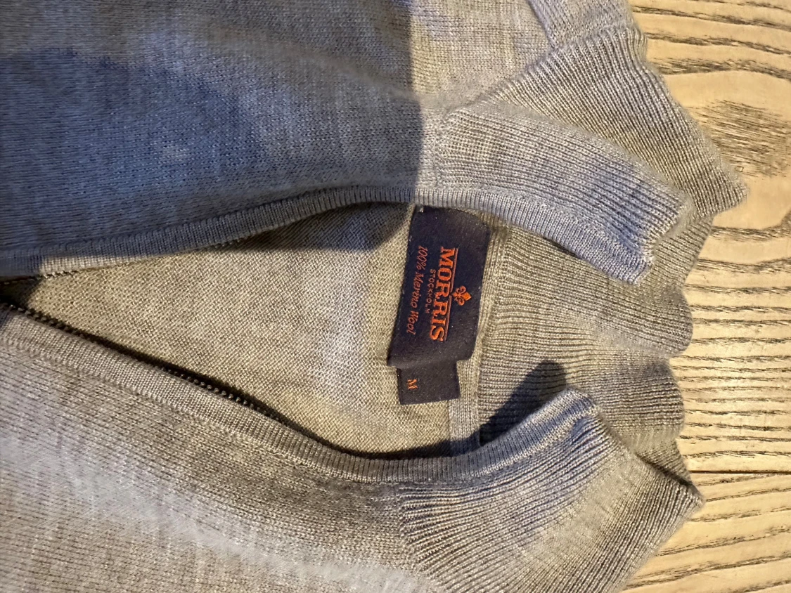 Beige  merinoulltröja från Morris - 1