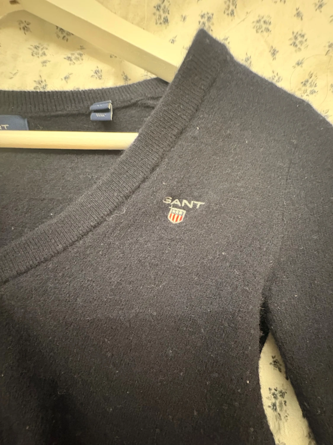 Mörkblå kofta från GANT i ull XS - 1