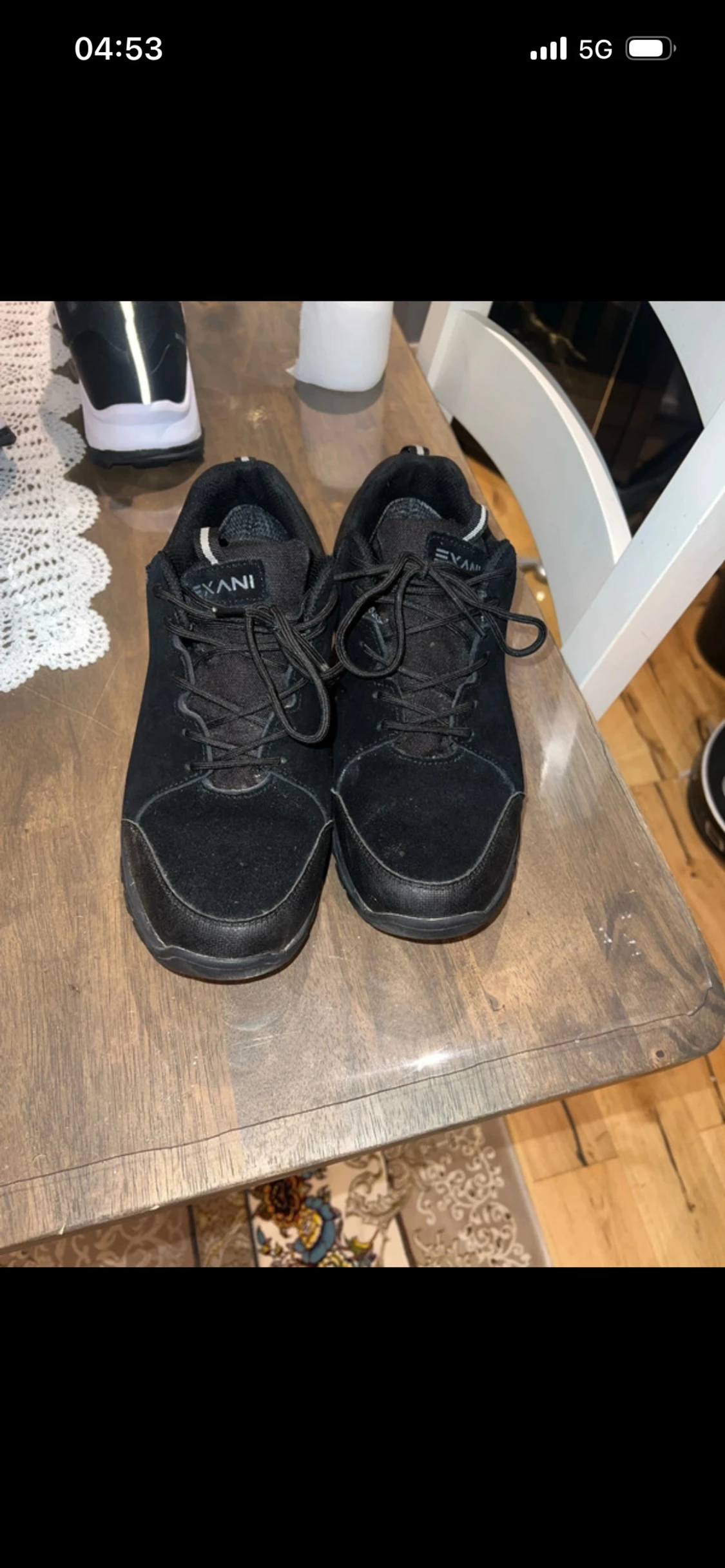 Svarta sneakers från Exani strl 44 - 1