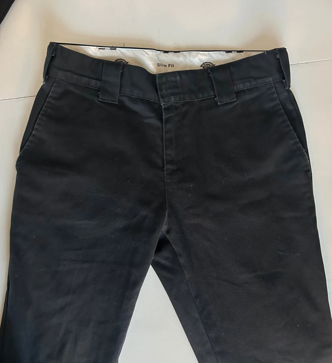 Svarta slim fit byxor från Dickies - 1