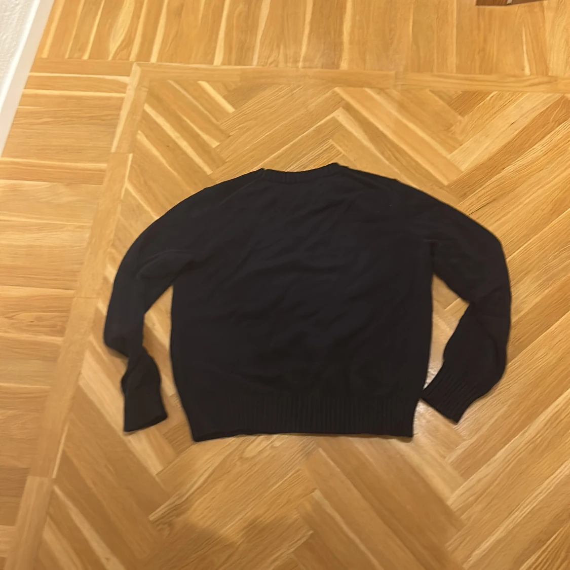 Mörkblå stickad tröja Polo Ralph Lauren - 3