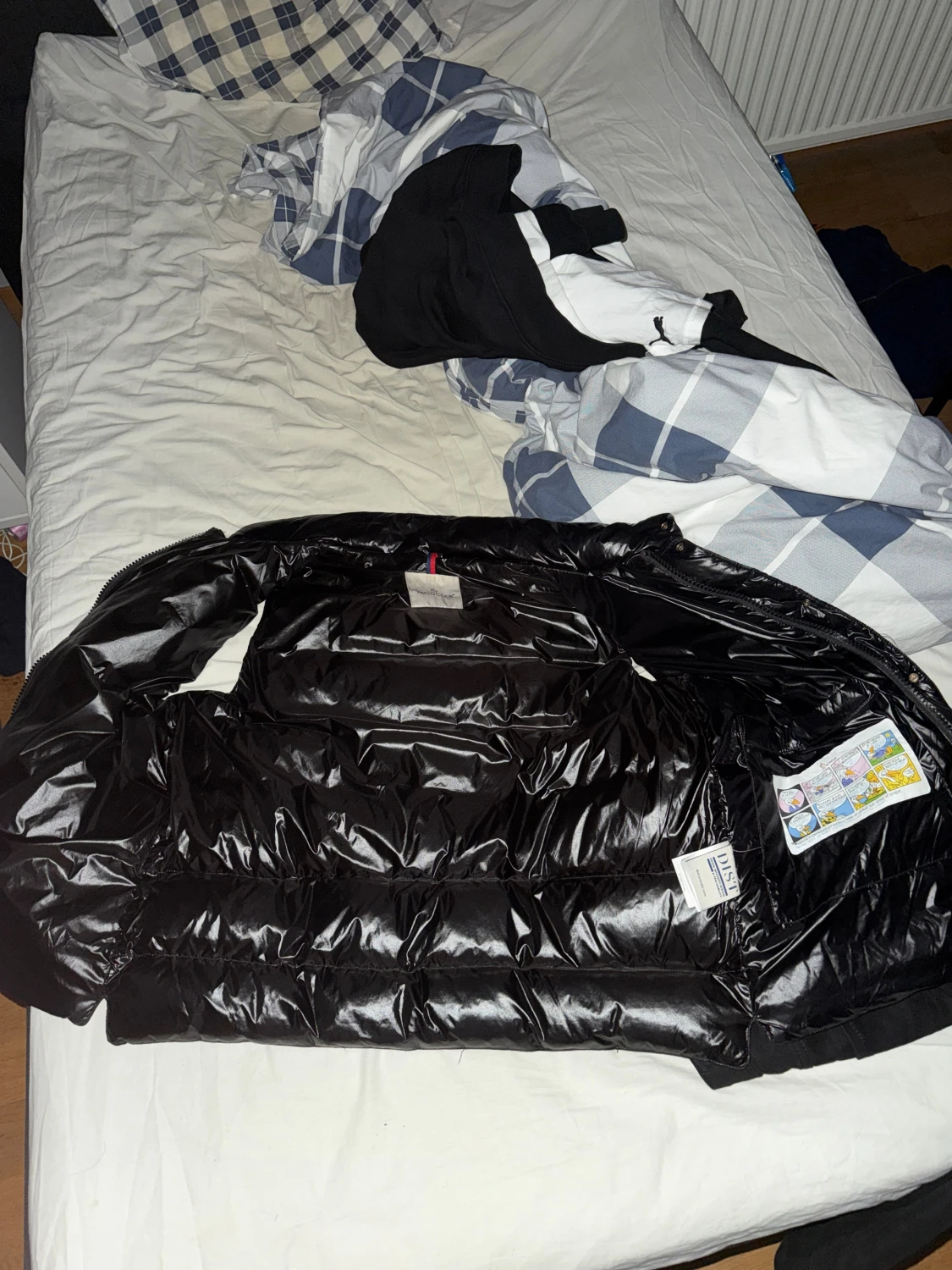 Svart Moncler pufferväst - 1