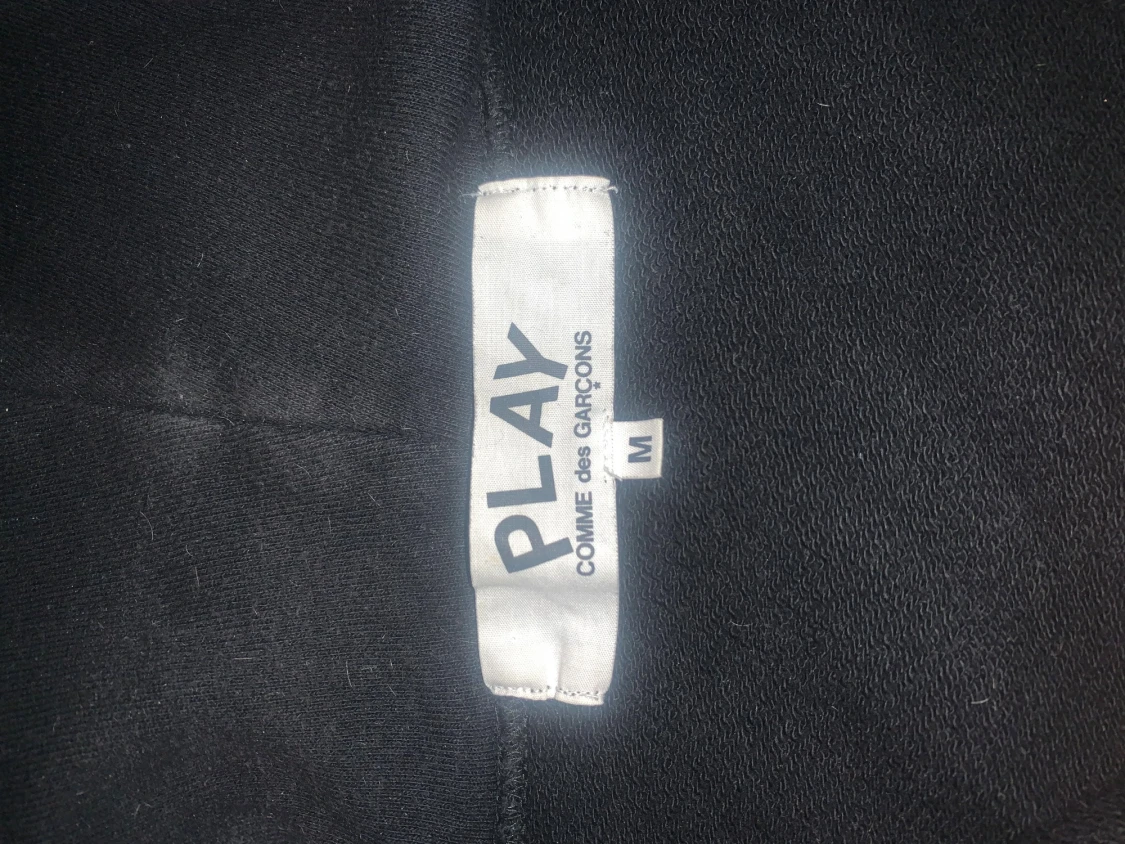Svart hoodie Comme des Garçons Play M - 2