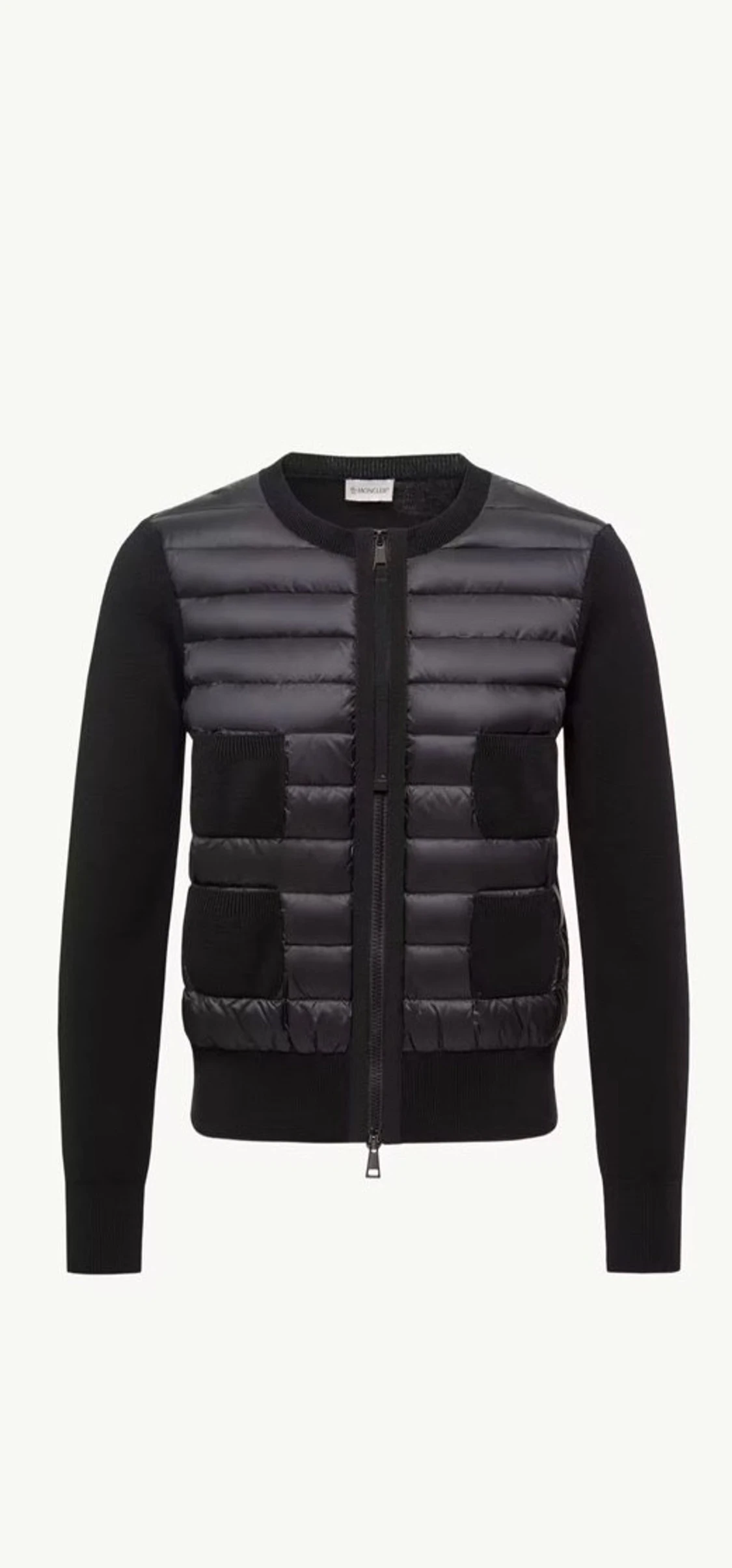 Mörkblå  cardigan jacka från Moncler