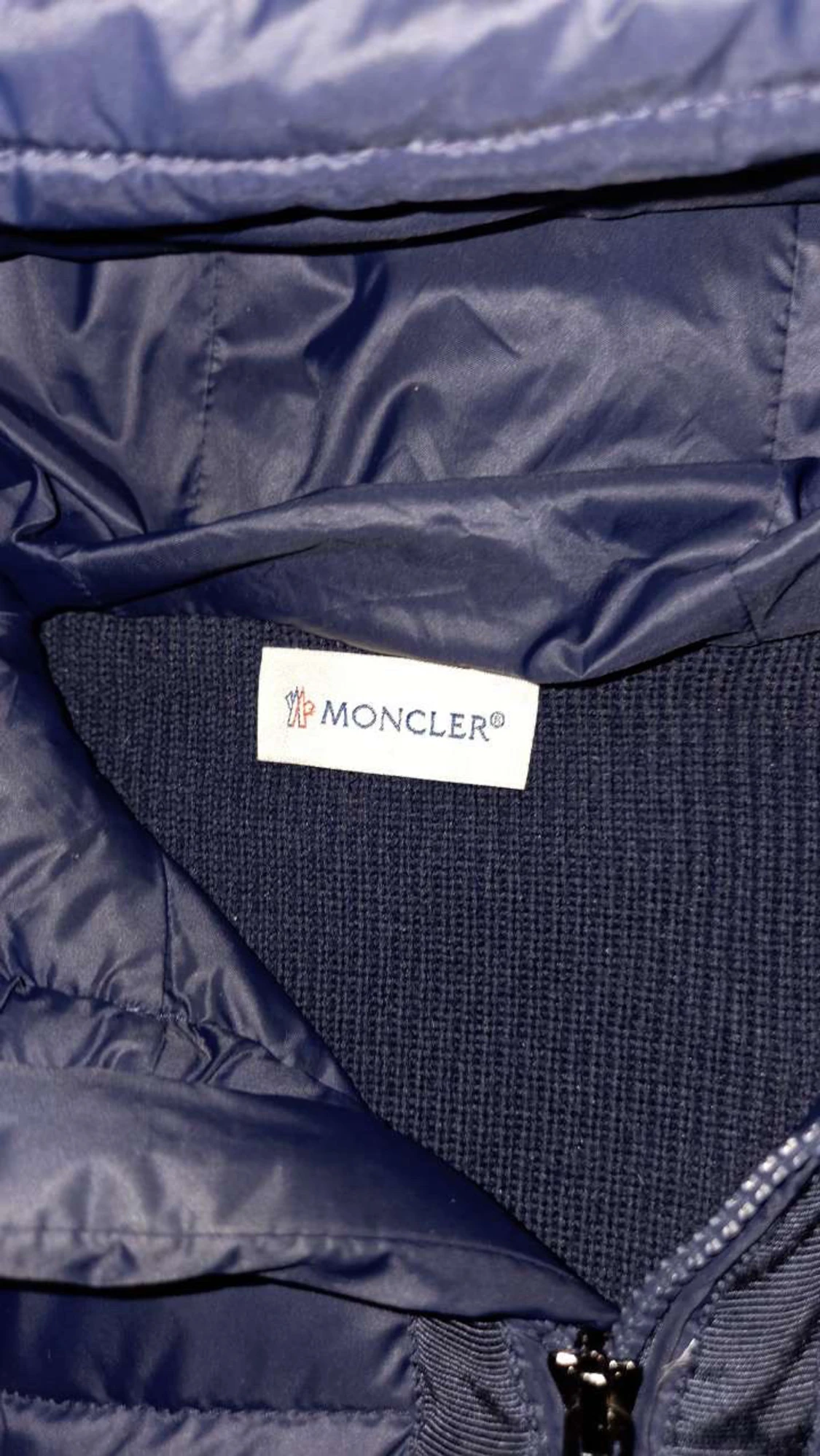 Moncler cardigan marinblå - 2