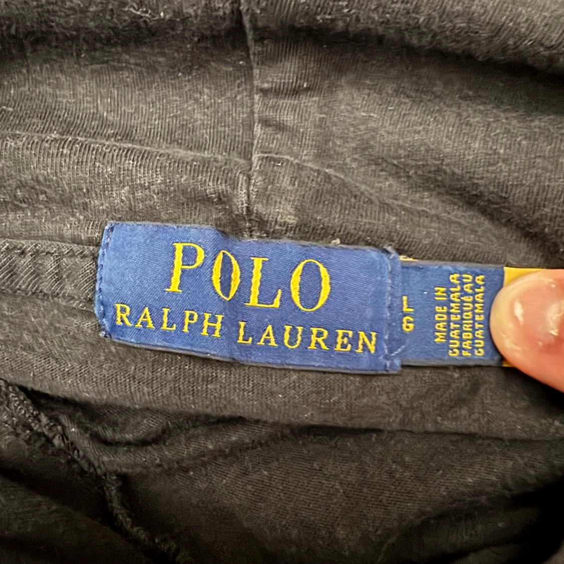 Svart hoodie från Polo Ralph Lauren - 4