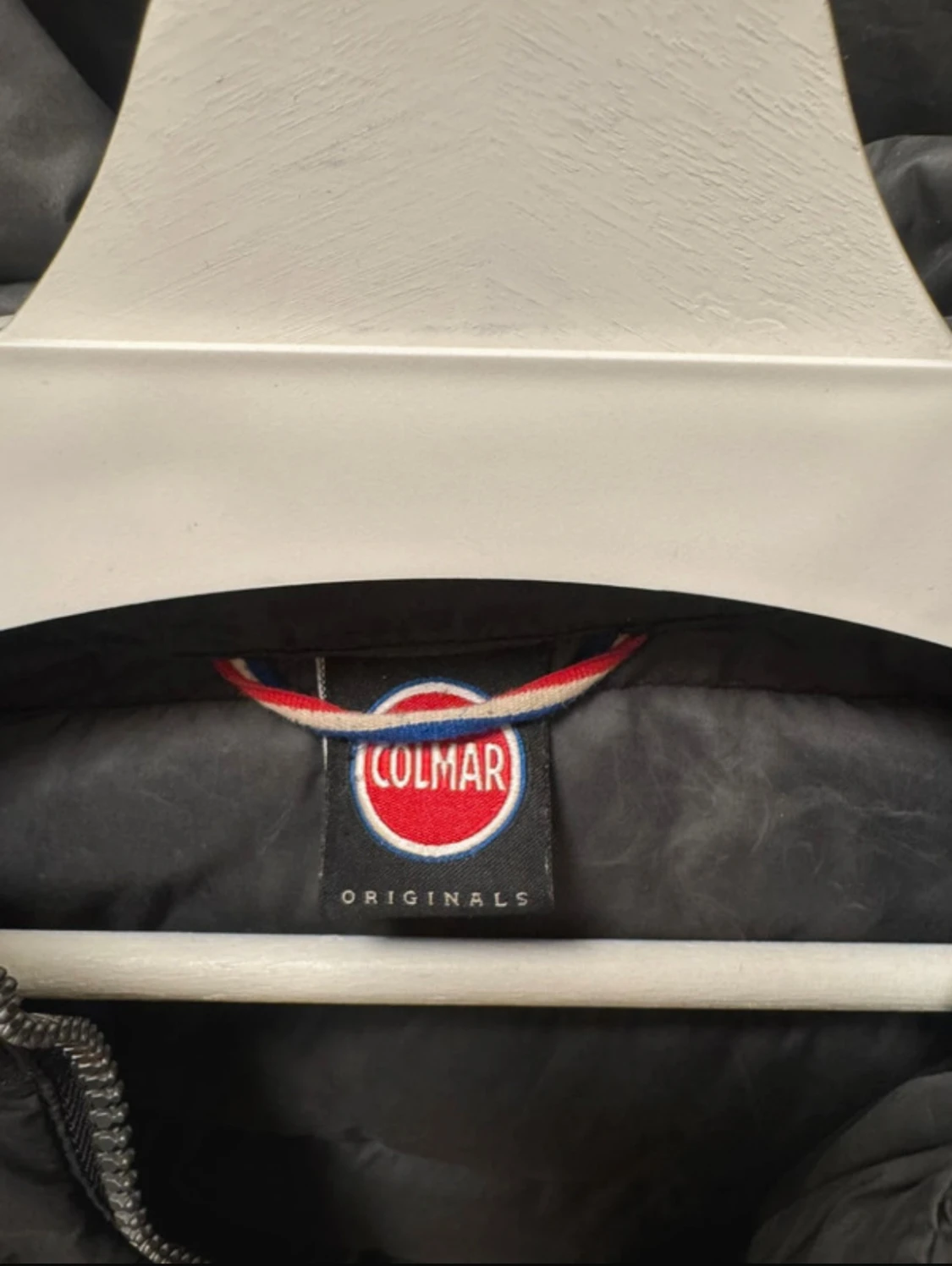 Svart Colmar pufferjacka med huva - 1