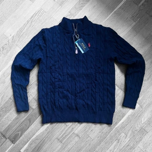 Polo Ralph Luaren stickad halv zip - Helt ny, aldrig använd