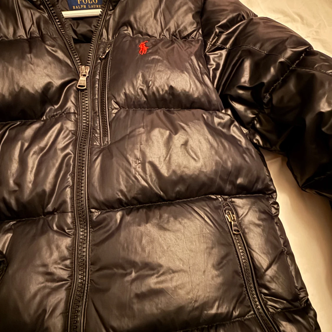 Polo ralph lauren glossy black jacka - 3