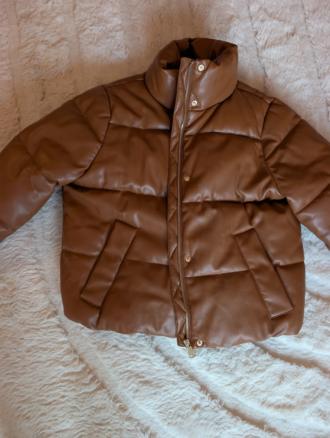 Brun pufferjacka från Calvin Klein - 2