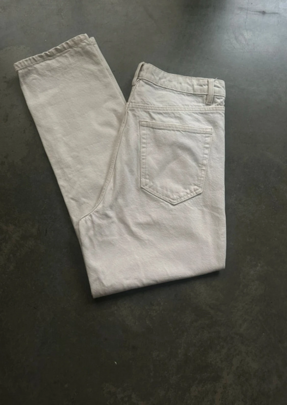 Vita jeans Betty från Lindex, strl 40