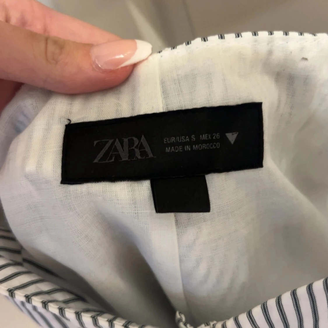 Randig korsett-topp från Zara - 1