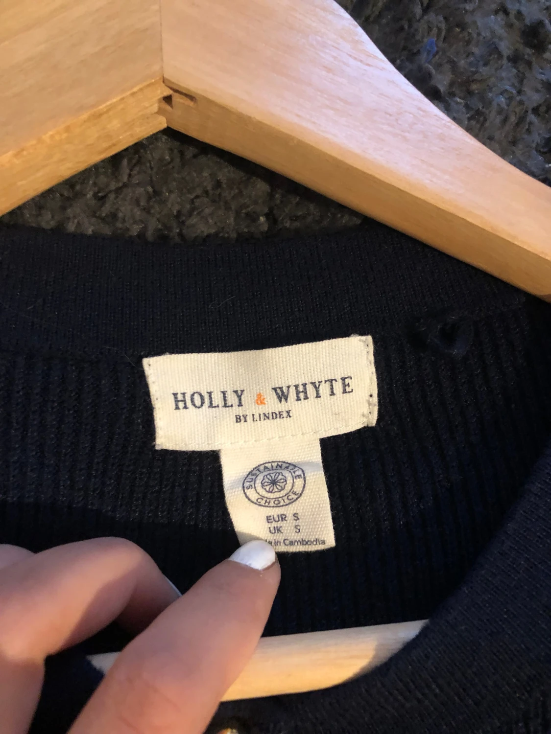 Marinblå kofta från Holly & Whyte - 1