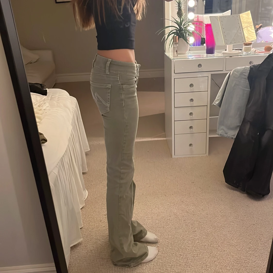 Gröna Nelly byxor!!💗💗 - 1