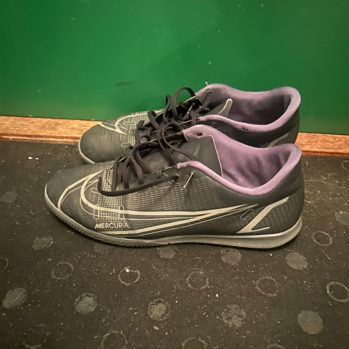 Nike Mercurial svarta fotbollsskor - 1