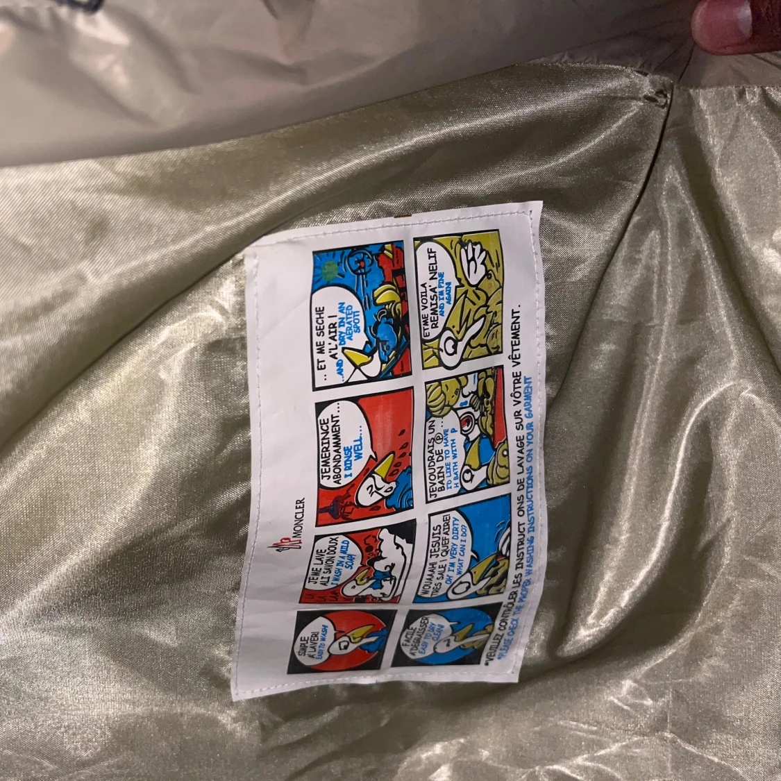 Beige dunväst från Moncler - 2