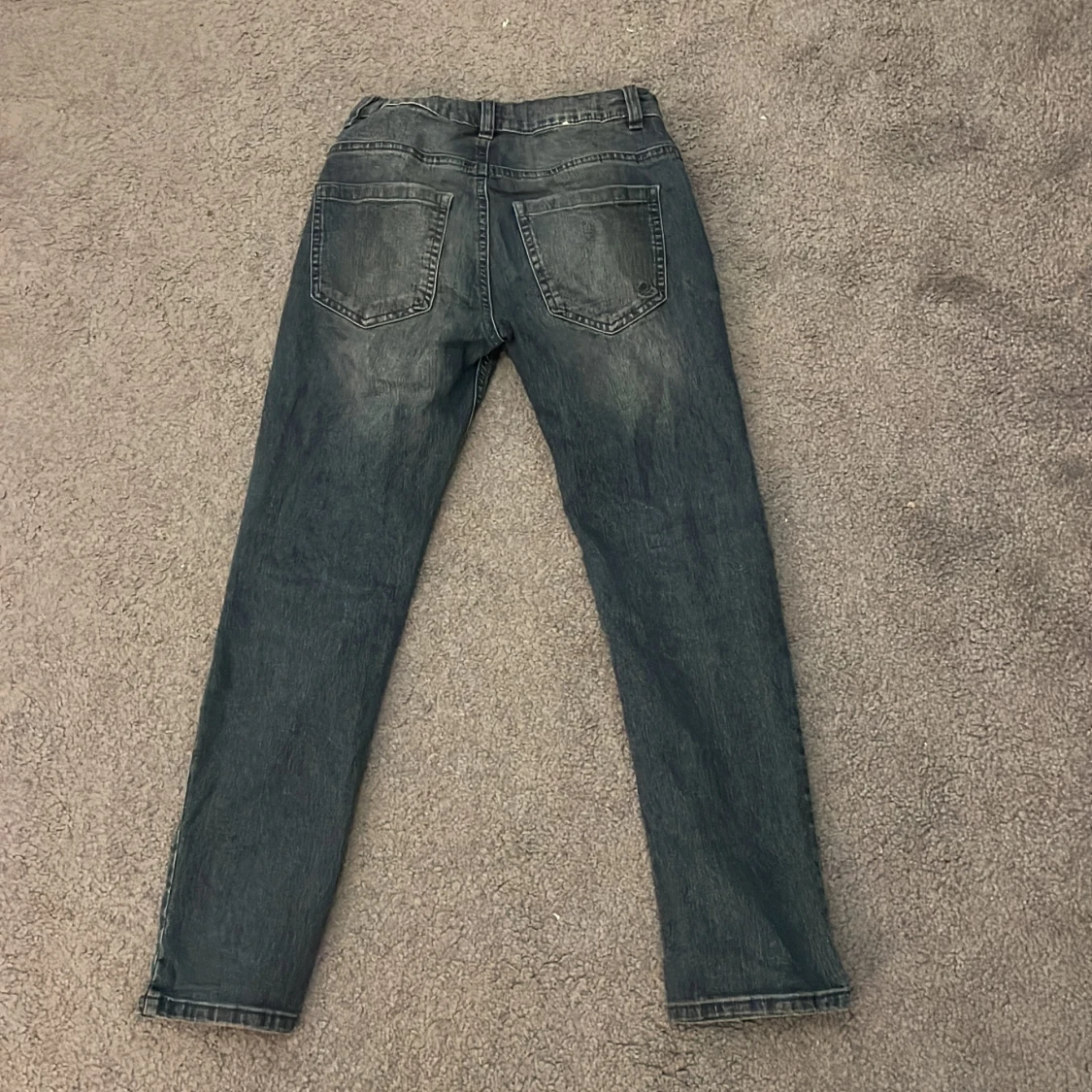 Blå slim jeans från Benetton - 1