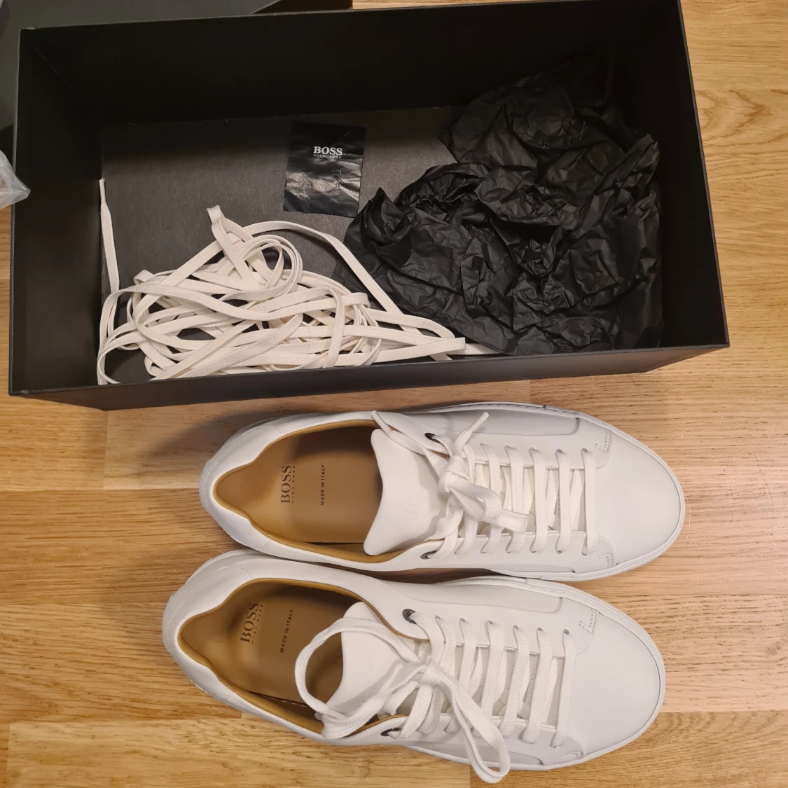Hugo Boss Mirage Tenn GSU – Äkta italienska sneakers i läder - 2