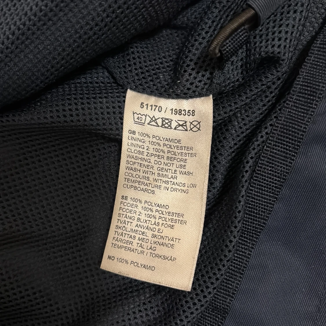 Blå Skaljacka från Kaxs Proxtec str 140 - 3