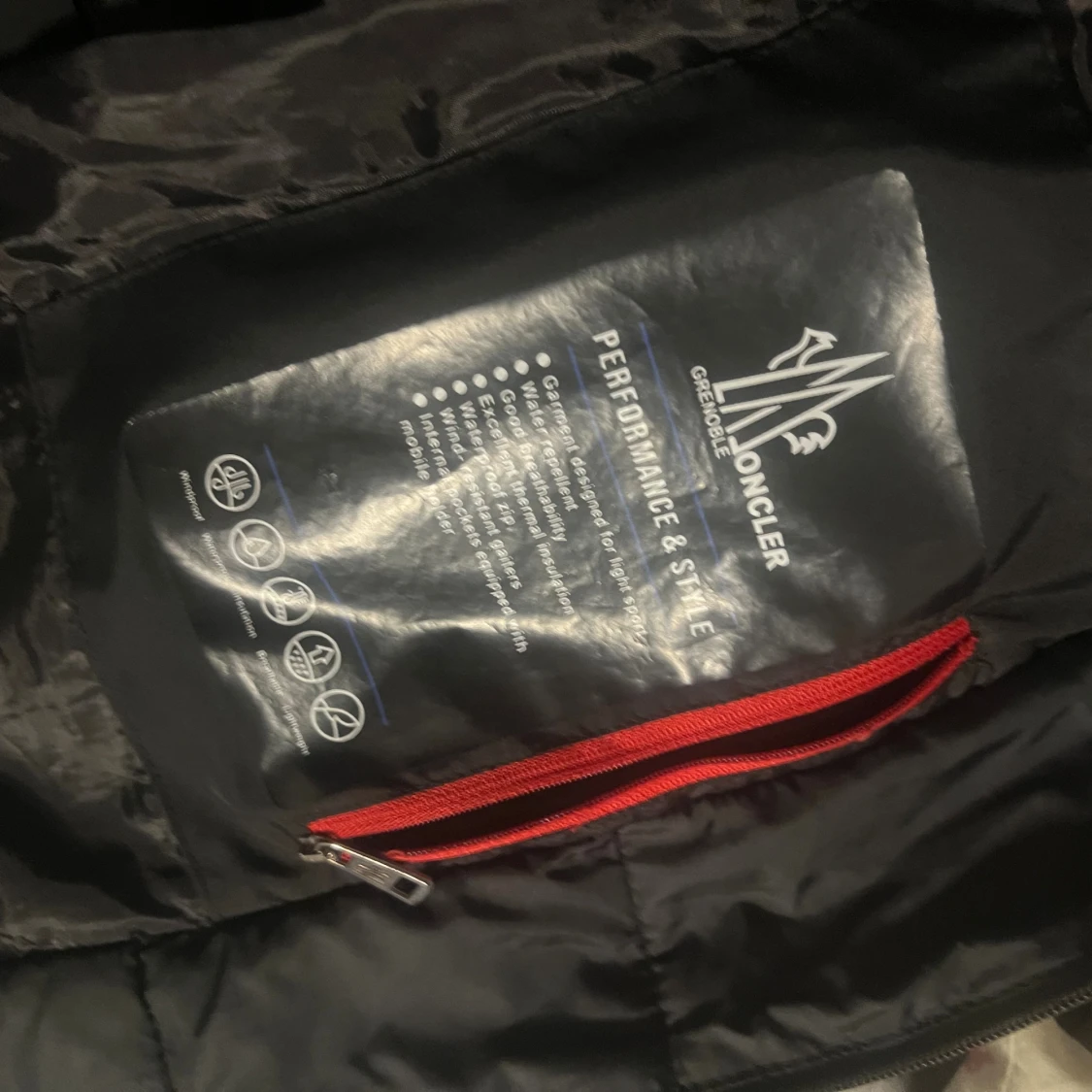 Svart pufferjacka från Moncler S - 2