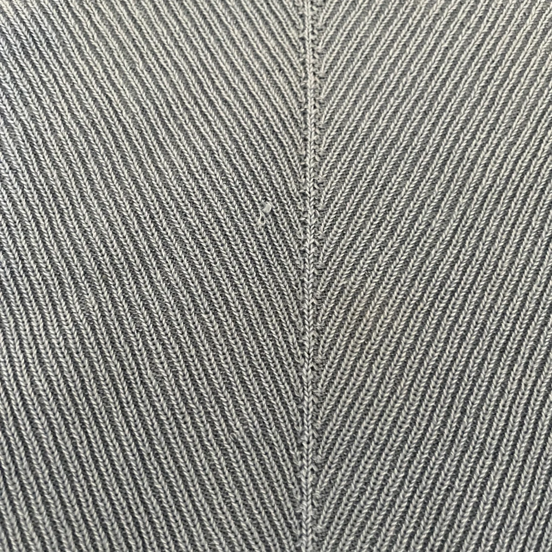 Ljusblå ribbad tröja  - 4