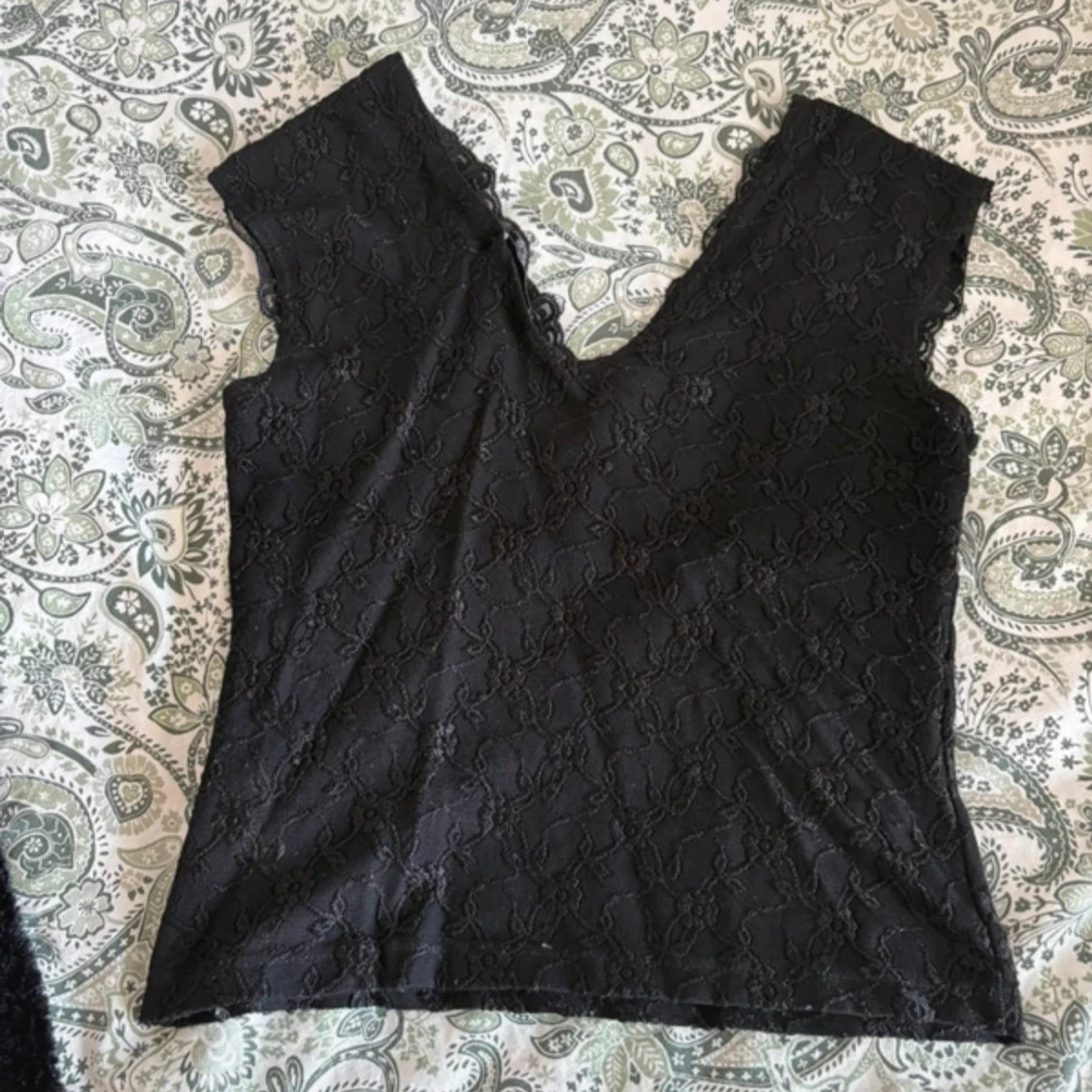 Svart spetsblus från Vero Moda - 2