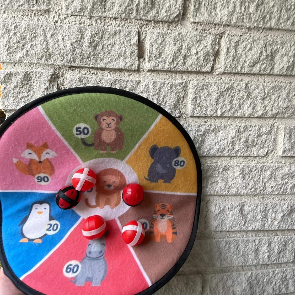 Djurtema Dartspel med Mjukbollar - 1