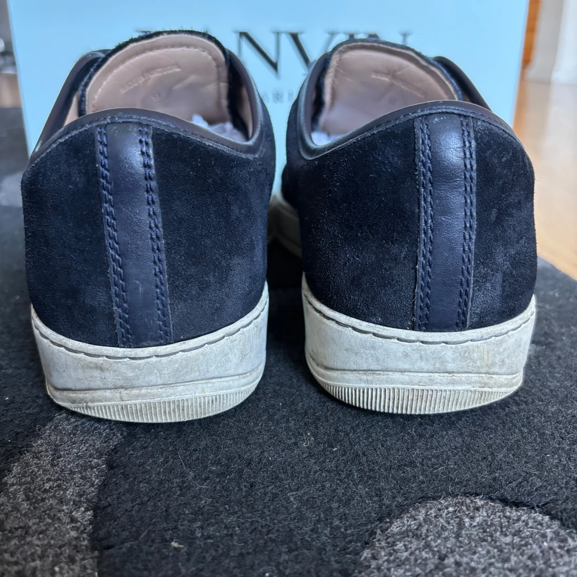 Mörkblå sneakers från Lanvin - 4