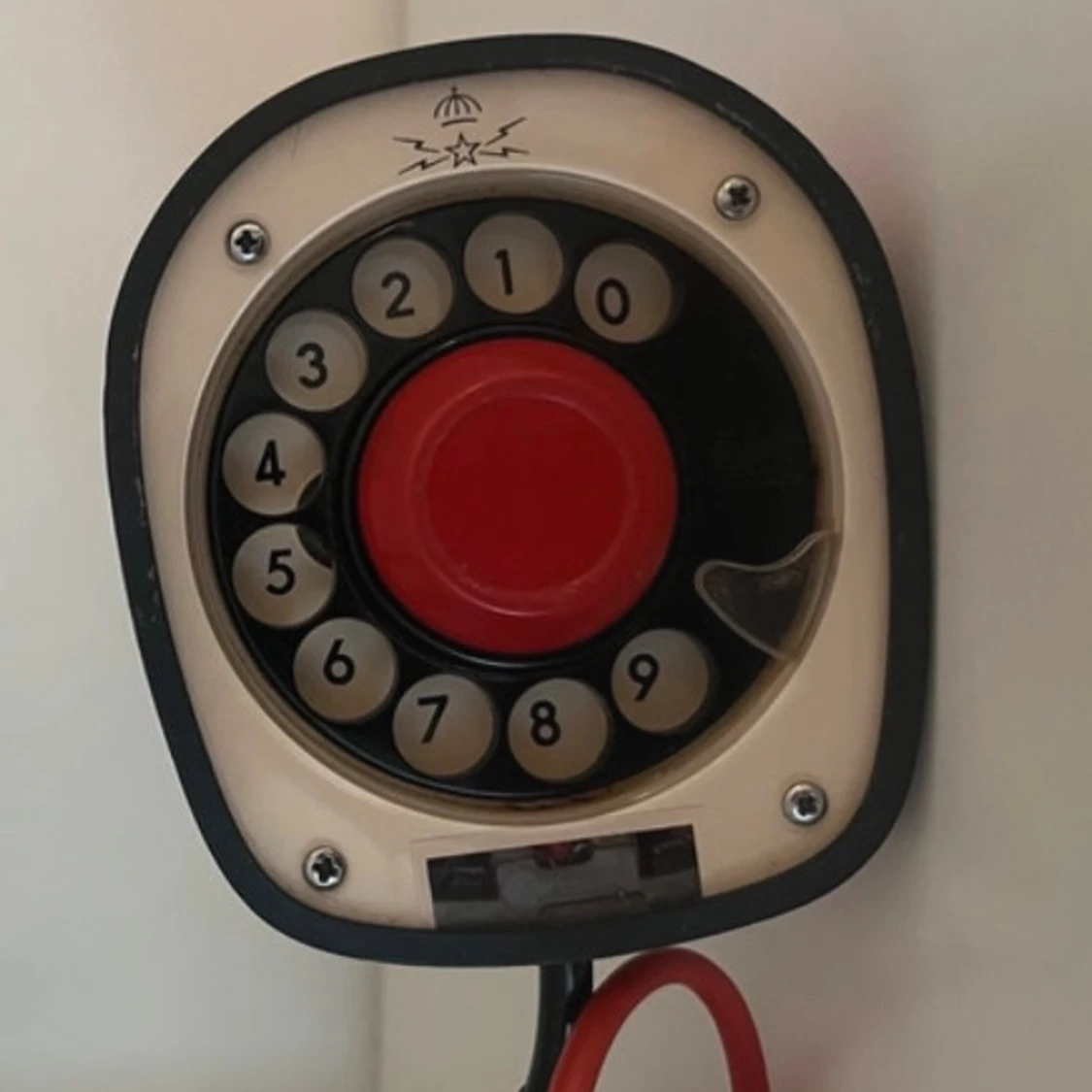 Röd Ericofon “Cobra” / (Ericofon) - 3