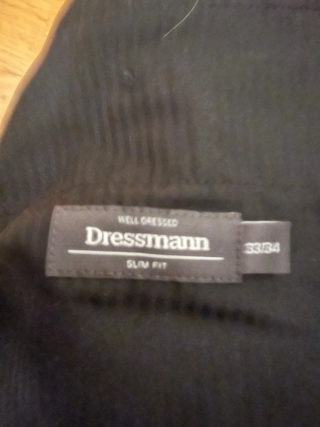 Marinblå kostym Dressmann slim fit  - 5