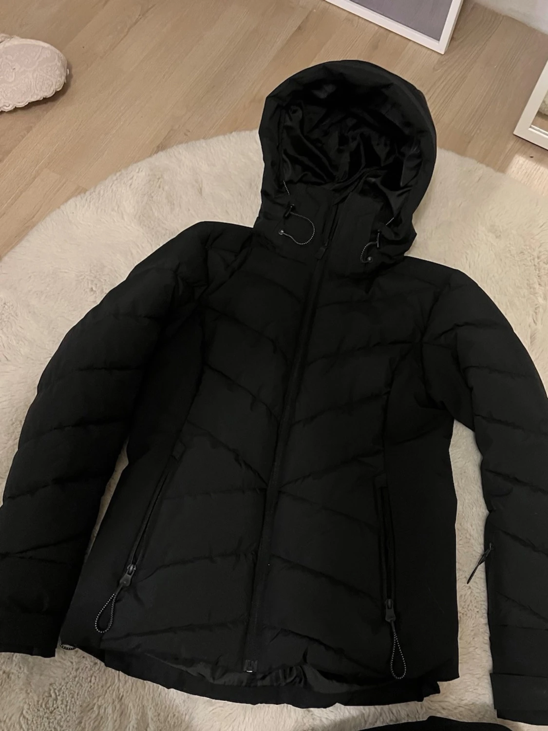 Svart skidjacka - 1