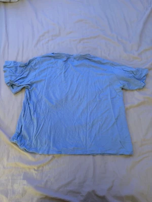 Ljusblå basic t-shirt fr - Enkel ljusblå t-shirt från lager 157 med rund hals och korta ärmar. Tillverkad i mjuk bomull som känns skön mot huden. Perfekt till jeans eller shorts för en chill look.