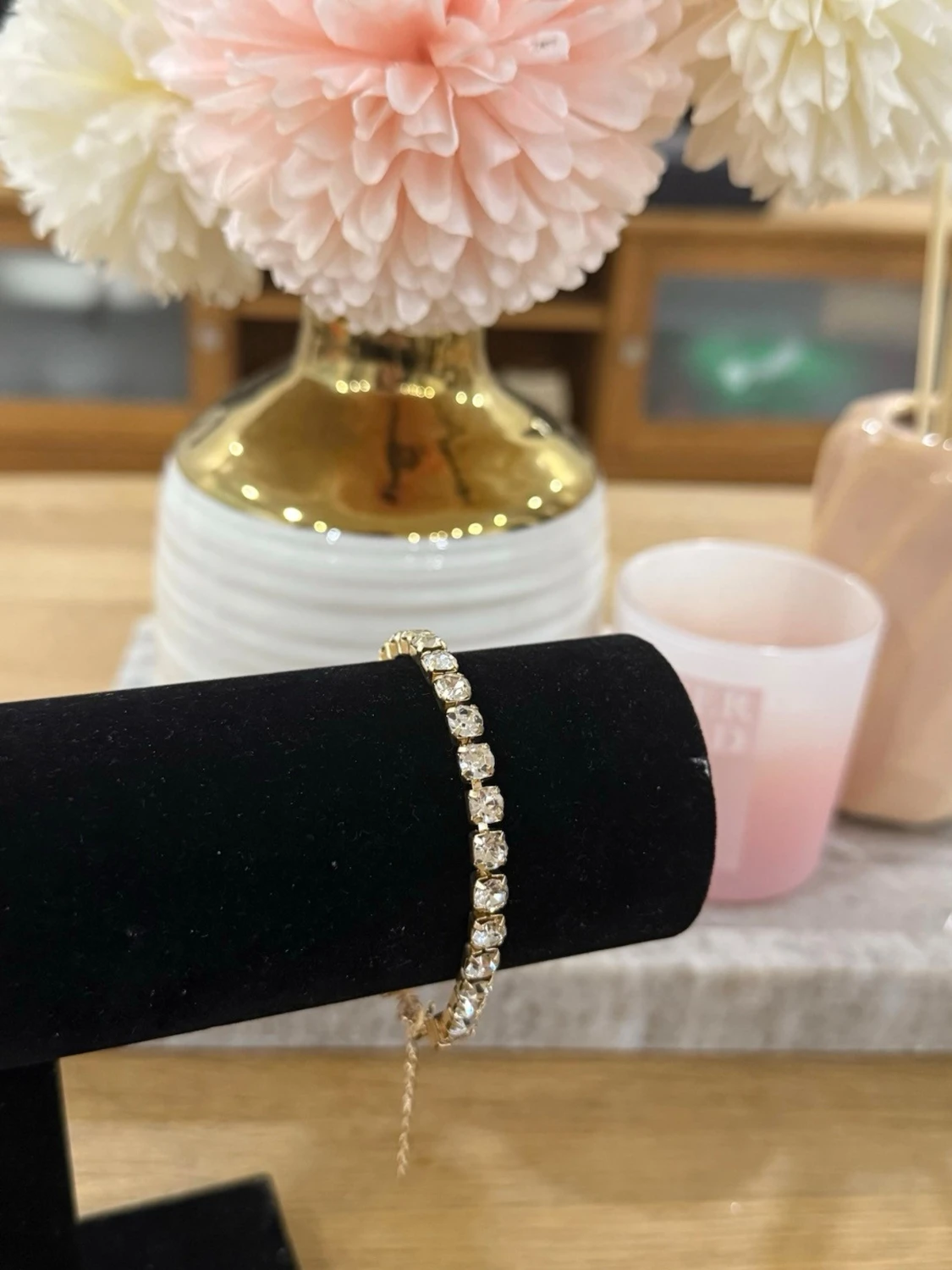 Guld Tennis Armband - 1