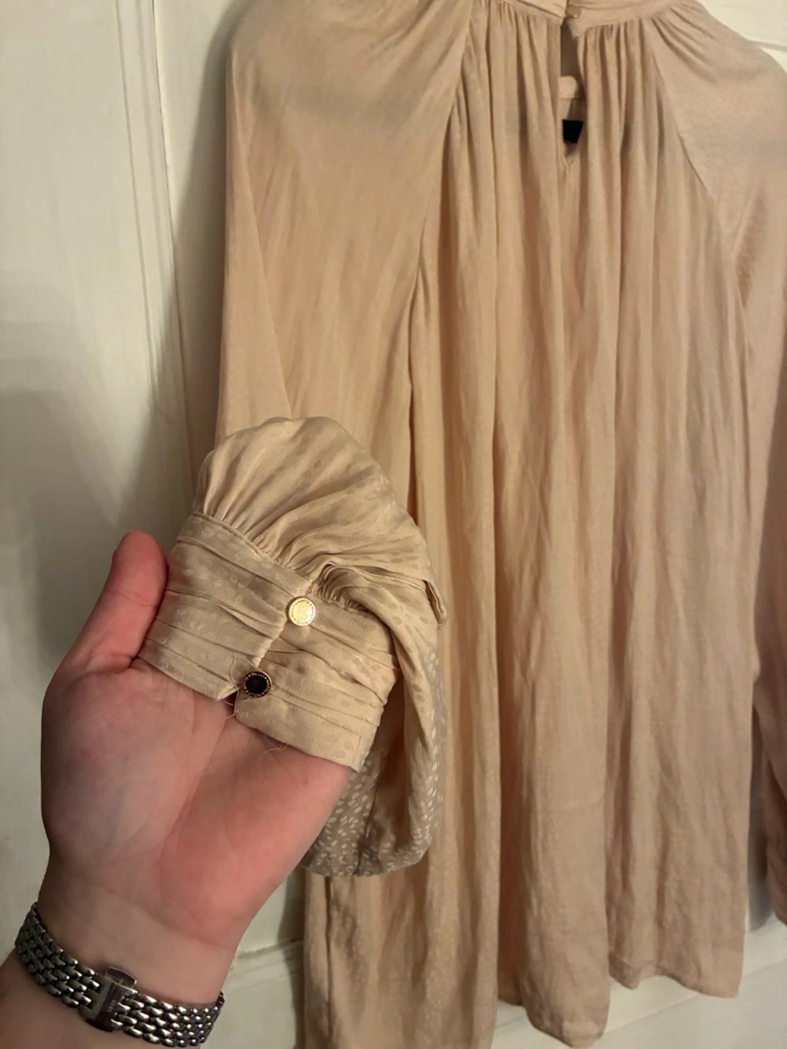 Ljusrosa/beige blus från Holly & White - 3