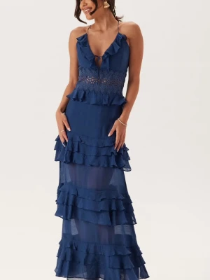 Balklänning  - Säljer denna supersnygga klänning från bubbleroom då den tyvärr inte passade mig. Oanvänd, endast testad!