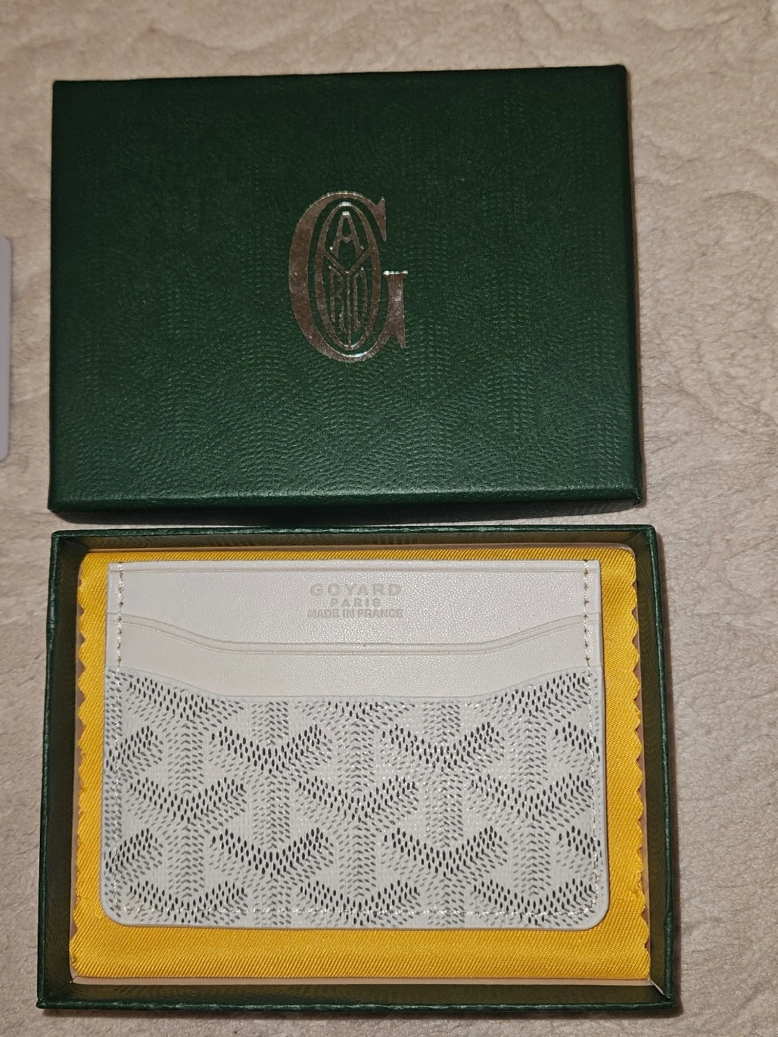 Vit Goy4rd plånbok - 1