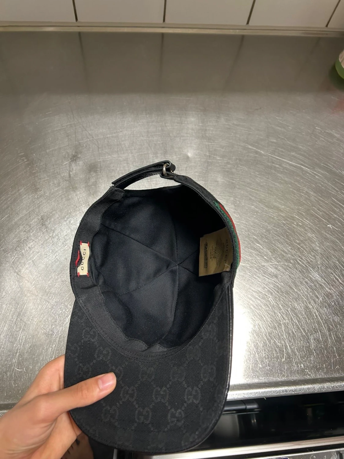 Svart Gucci keps - 2