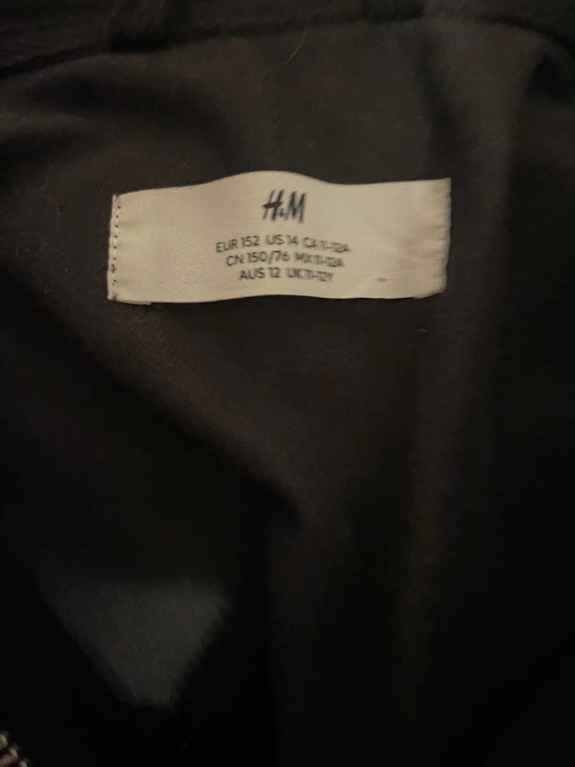 Svart overshirt från H&M med dragkedja - 1