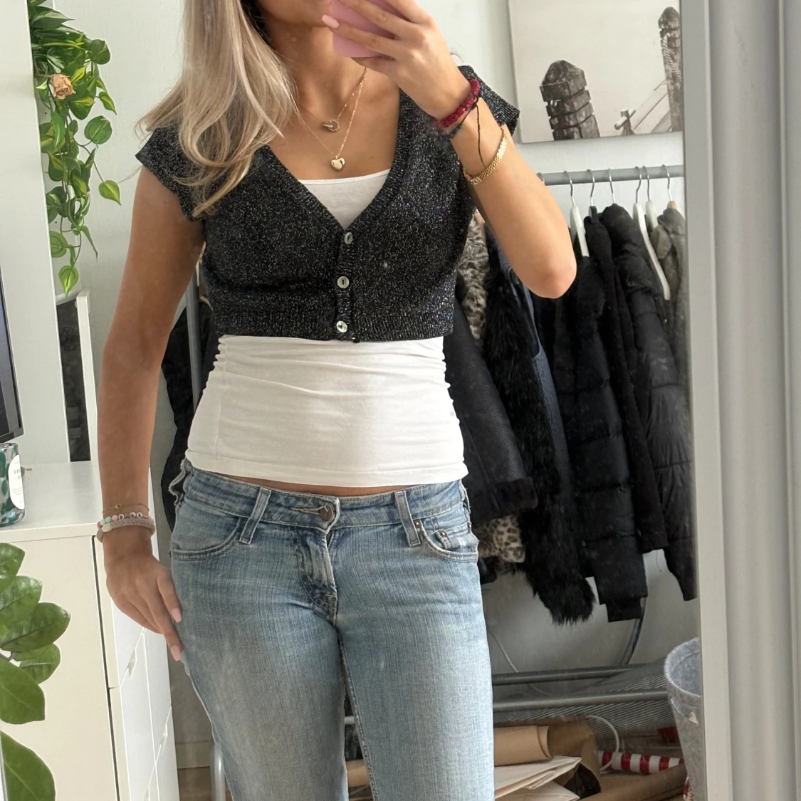 Glittrig bolero - 90