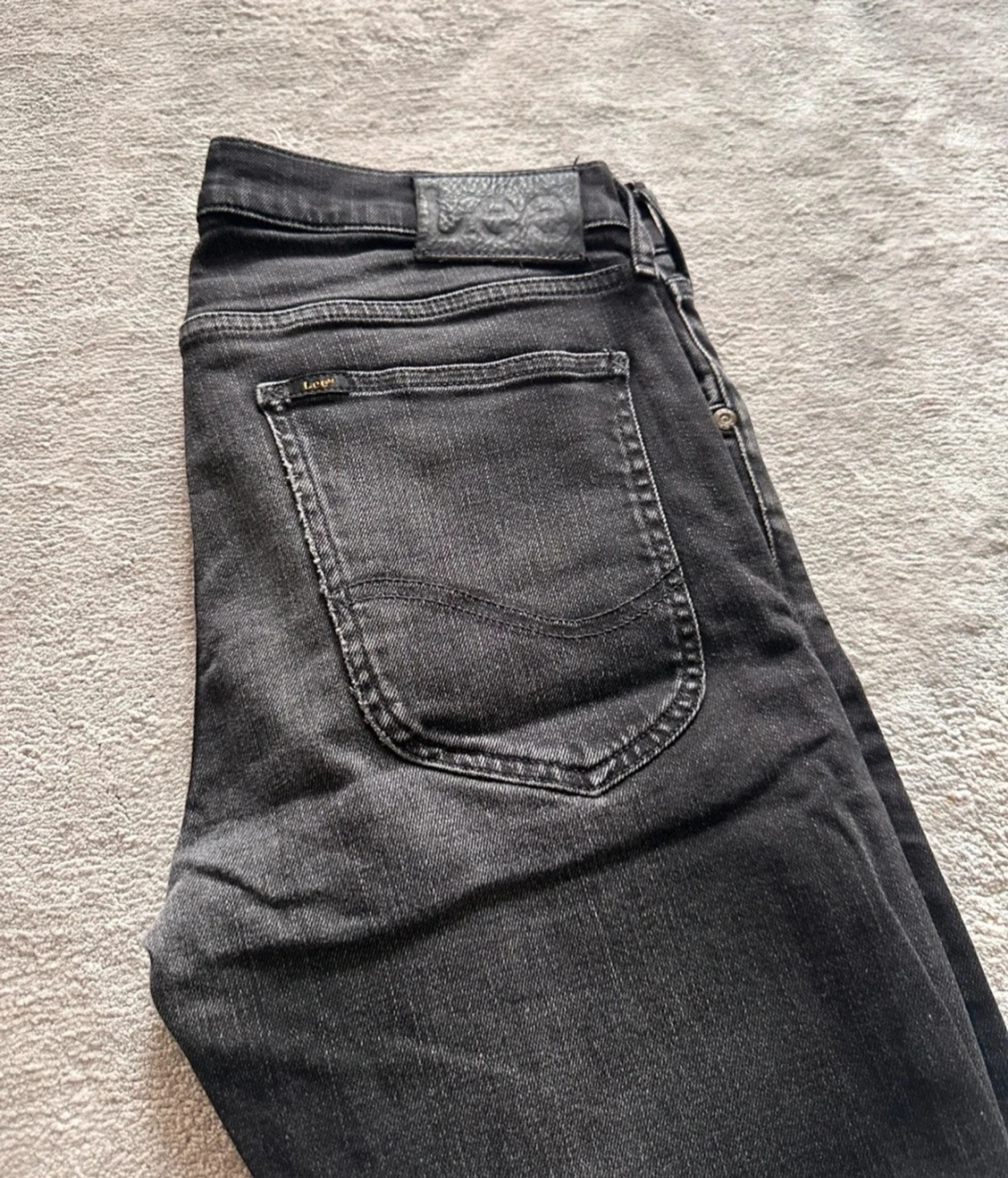 Svarta skinny jeans från Lee W30 L31 - 1