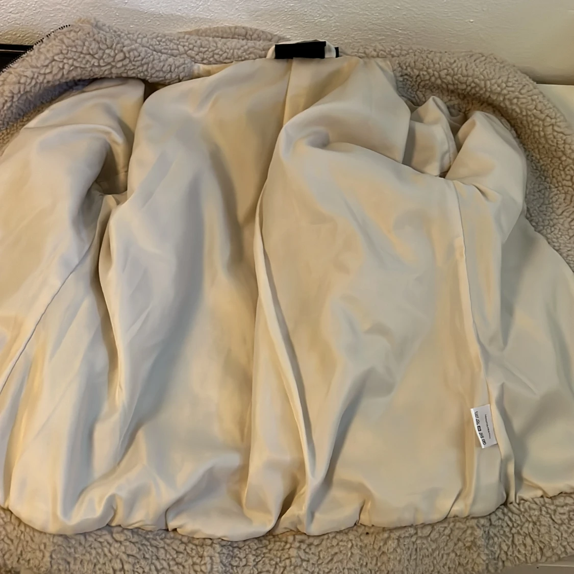 Beige teddyjacka från Tindra XS - 2