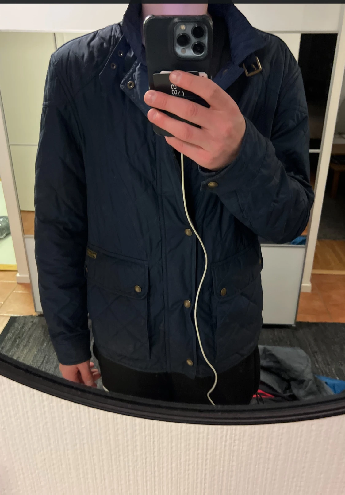 Quiltad field jacka ralph lauren - 3