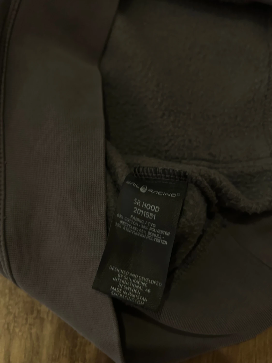 Mörkgrå Sail Racing hoodie - 6