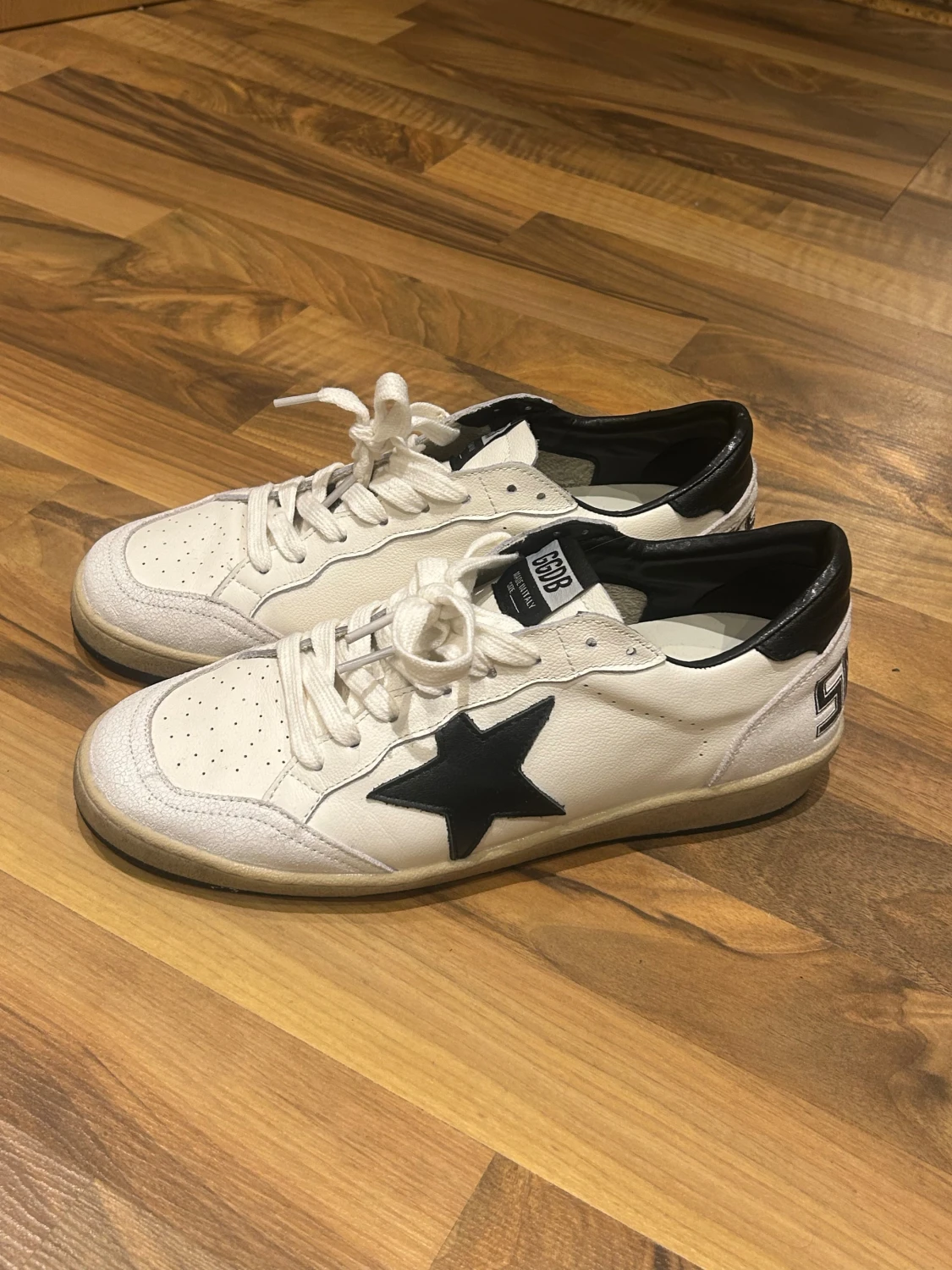 Golden Goose Ballstar sneakers vit/svart - 2