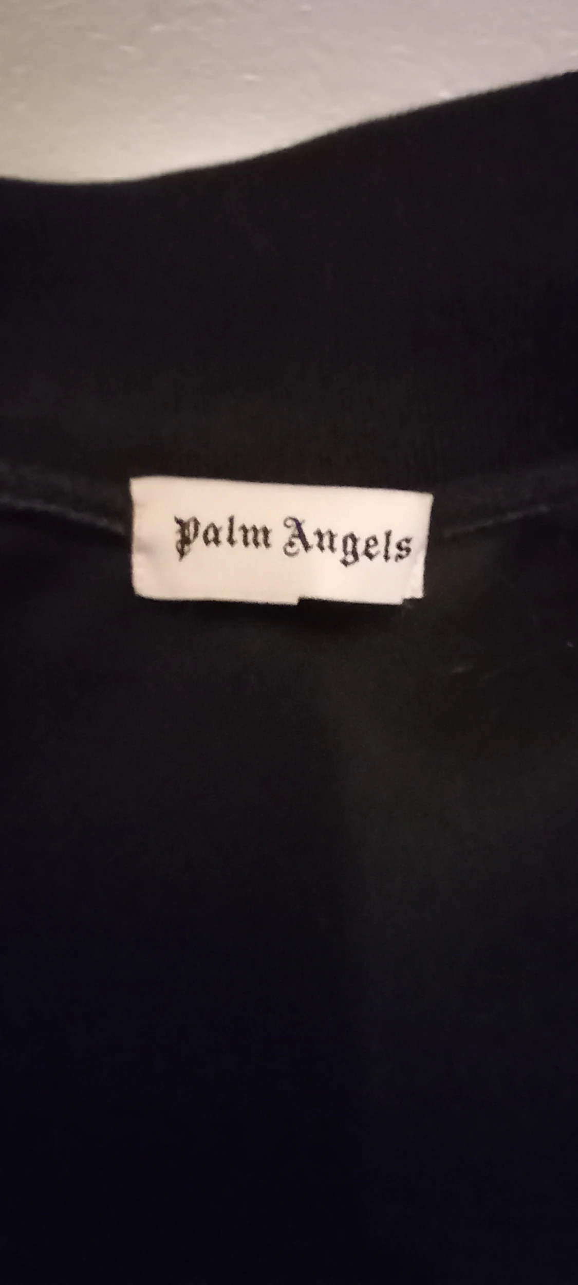 Svart track jacket från Palm Angels - 1